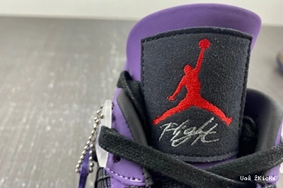 4 Air TRAVIS Retro Jordan 526 dynasty 766302 purple DailyWear SCOTT 1027